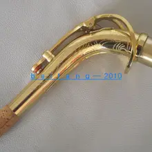 Альт для саксофона на шею золотой лак латунный материал саксофон