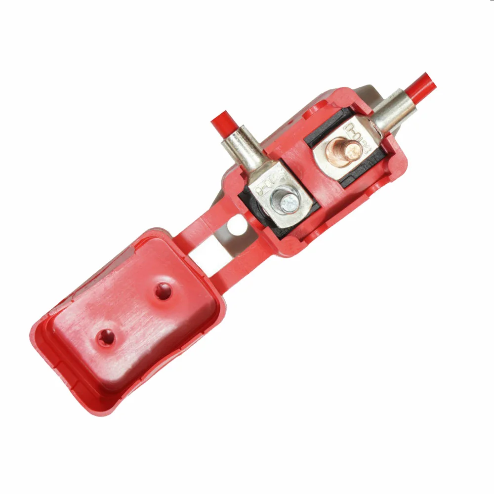 12 V 30A/40A/50A Стад линия протектор Красный защитный чехол self-recovery предохранитель от перегрузки