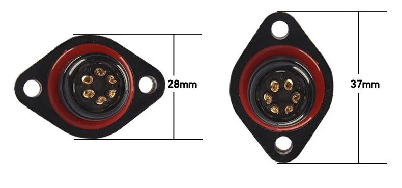 IP68 Водонепроницаемый разъем мужской и женский разъем авиационный разъем SP21 9 P 21 мм подходит для 8-12 мм кабель конверсионная вилка