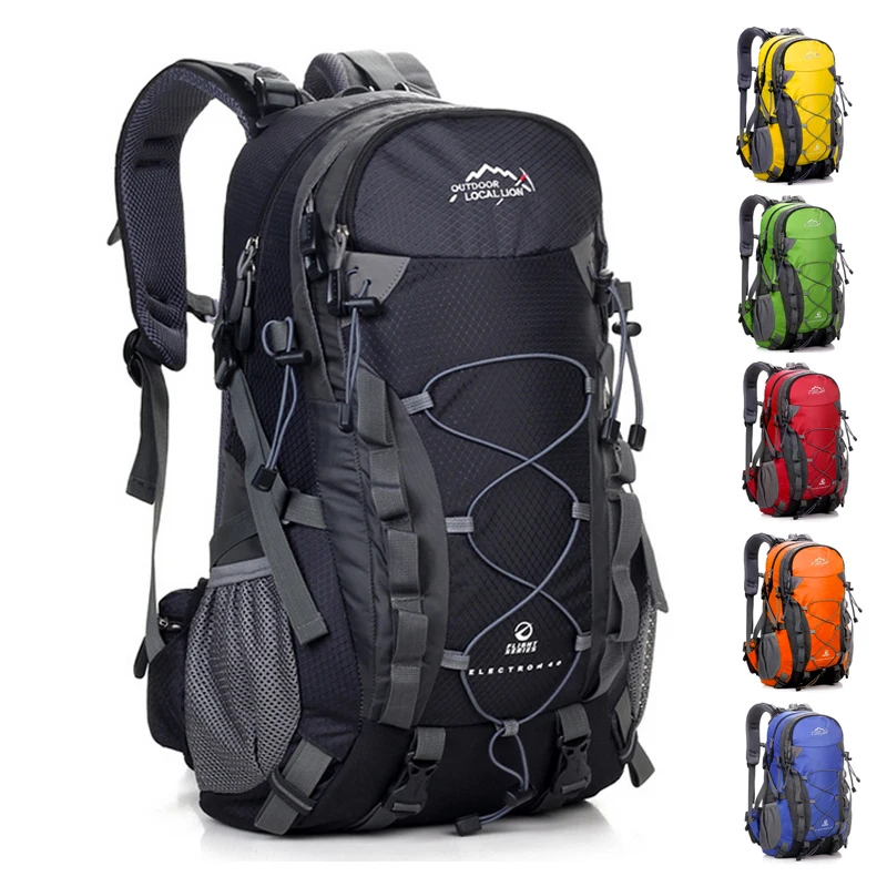 

B37 Ultra-light anti-rain comfortable decompression large capacity outdoor bag backpack 40L multi-color optional
