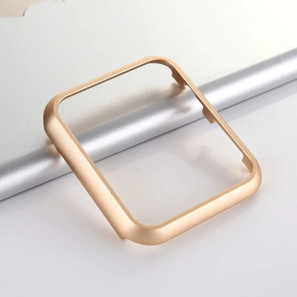 For Apple Watch Case 38/40/42/44 Accessories for Apple Watch Protective Shell for iWatch 4 3 2 1 Aluminum Alloy Metal Frame