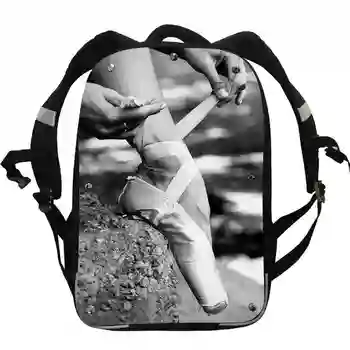 

Ballet Dancer Backpacks Animal Violin Cello Classic Boys Girls Teenager School Bags Mochila Bolsa Lunch Pencil