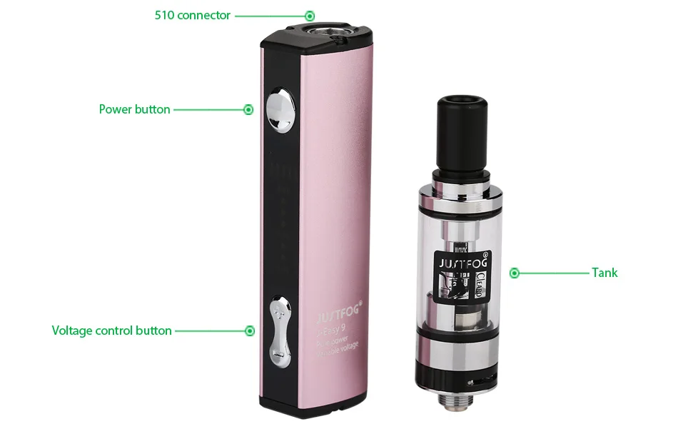 JUSTFOG Q16 Starter Kit - 900mAh