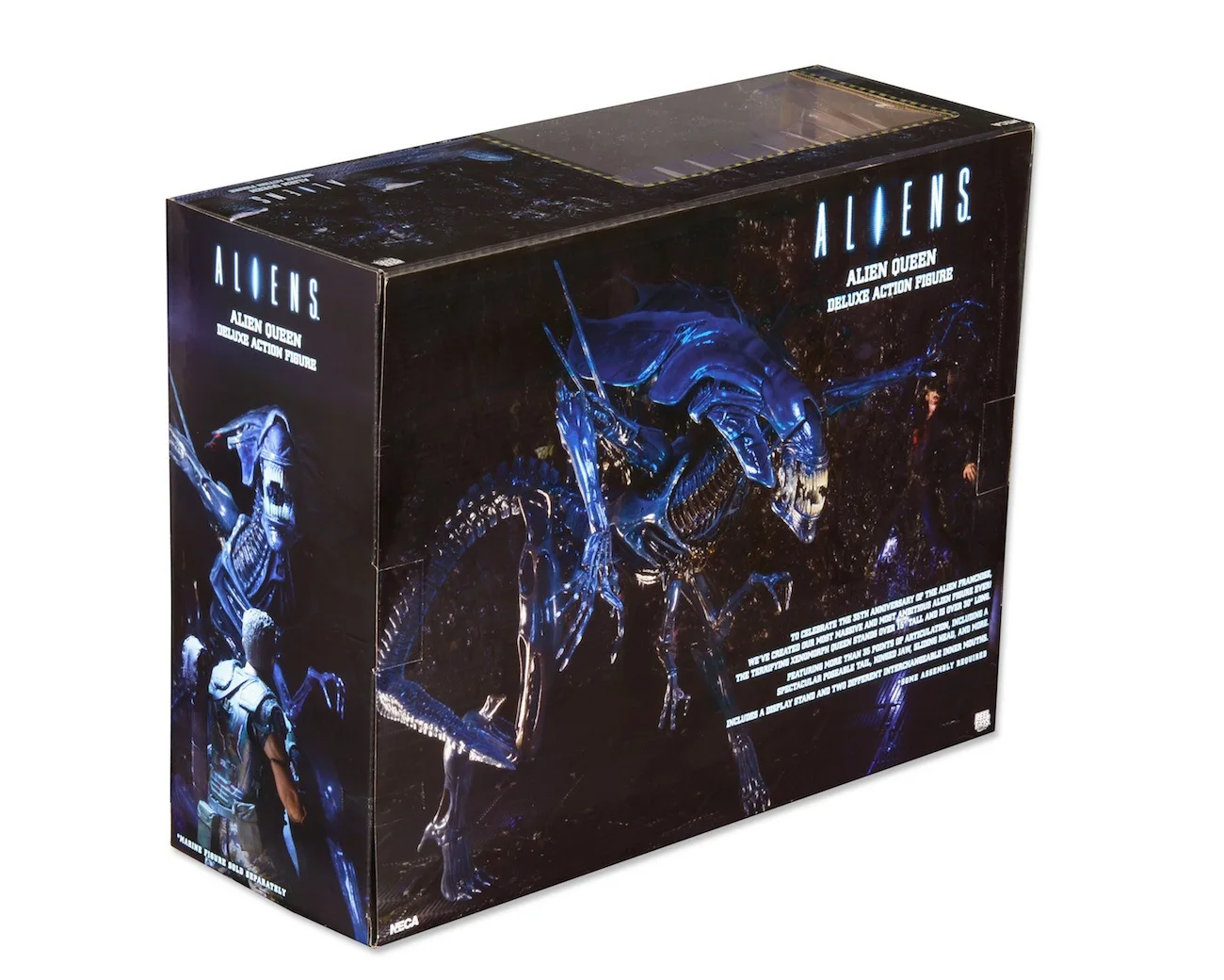 50 см/1" NECA большой инопланетяне Alien queen Deluxe в штучной упаковке ПВХ фигурку Ограниченная серия Коллекция Модель игрушка в подарок - Цвет: BOX