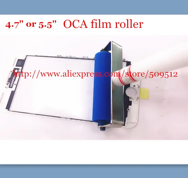 

1pcs For iphone 6 /6 plus /7 plus/7 /6s /6s plus Roller patch roller peritoneal post OCA film roller bulldozed flat
