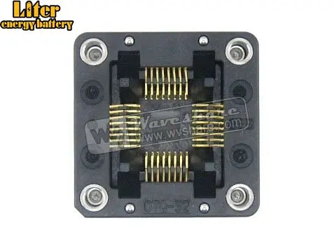QFP32 TQFP32 FQFP32 PQFP32 OTQ-32-0.8-02 Enplas IC тестовый сгорающий переходник для программирования
