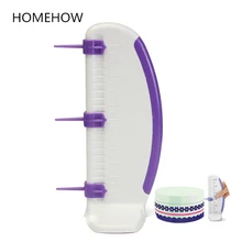 1 шт./лот вертикальный пластиковый разметочный инструмент для торта выравниватель 16,5*6,5 см инструменты для украшения торта дозирующая линейка для выпечки кухни