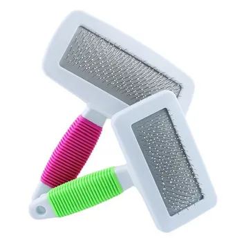 

New Stainless Pet Cat and Dog Combs Candy Coloured Puppy Comb Dog Brush for Cats and Dogs Beauty Products Pet Supplies