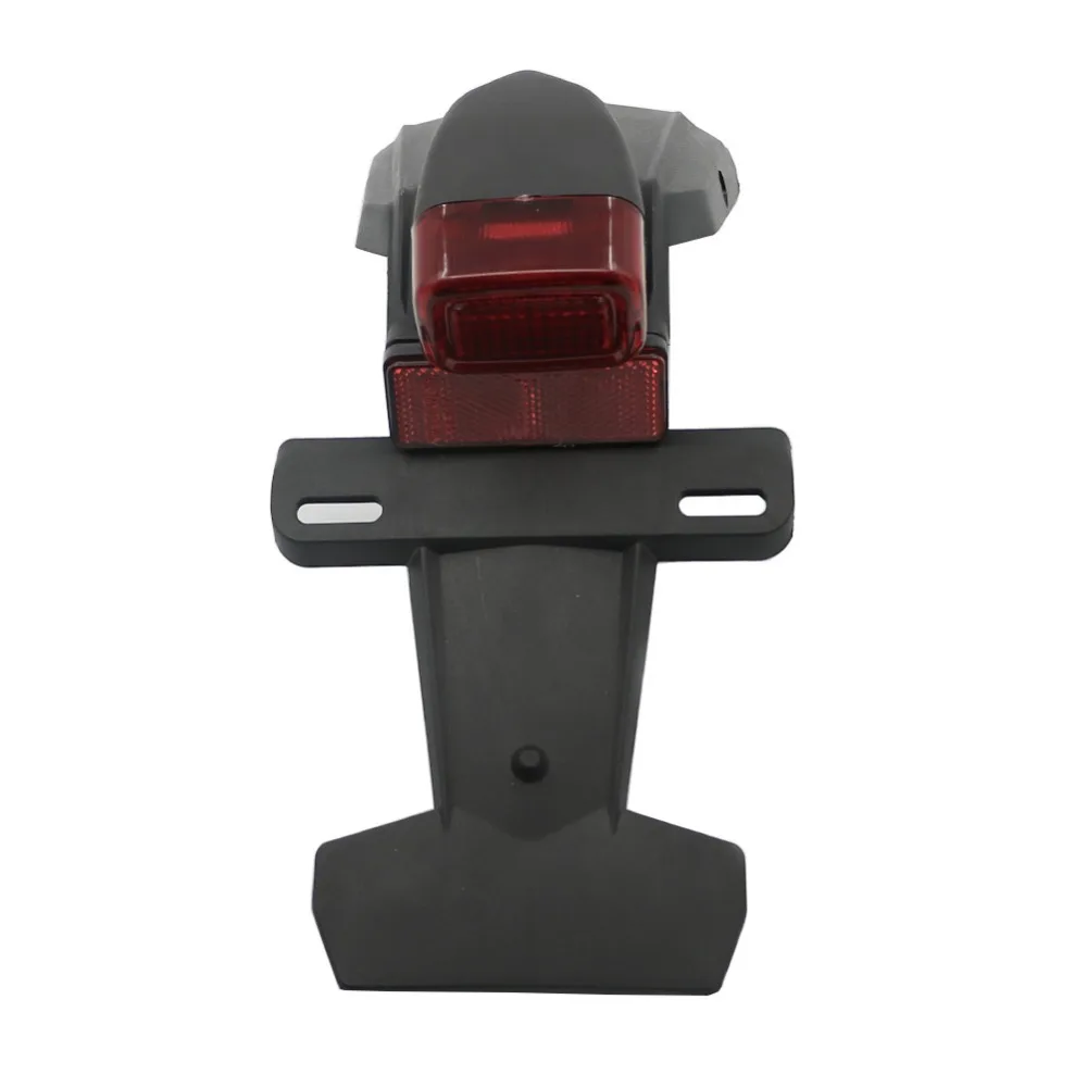 

For Yamaha XG250 Motorcycle Rear Fender Mud Splash Guard License Plate Holder Turn Signal Flasher Light Mudguard XG 250 Tricker