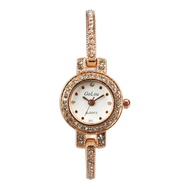 Hot Sale fashion rose gold bracelet watch Women Ladies Crystal dress Quartz Wris Hot Sale fashion rose gold bracelet watch Women Ladies Crystal dress Quartz Wris