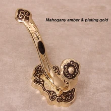 Высокое качество покрытием craft янтарь металл одежда вешалка укладки полке стеллажа Модные Винтажные занавес крючки