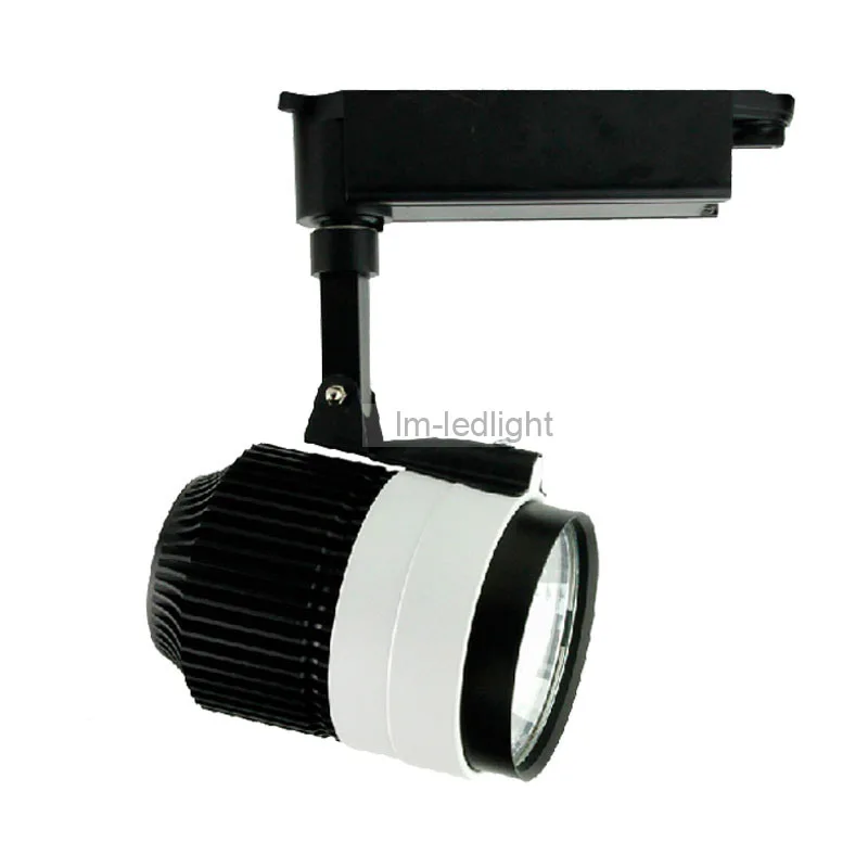 Регулируемая 3 провода COB LED rail light 20 Вт spotlight Bridgelux Теплый/neture/чистый белый