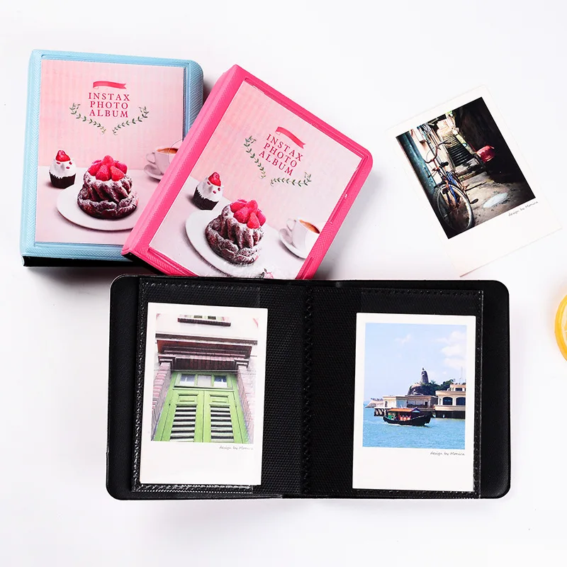 

Cute Mini Holds 37 Photos Instax Mini Camera Album Photo Album for Mini Fuji Instax & Name Card 7s 8 25 50s Mini Photo Album