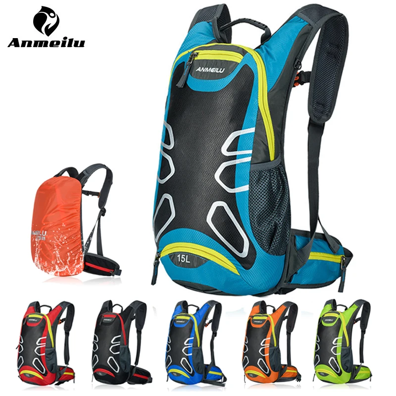 Anmeilu Sports Backpack Helmet Net Cycling Outdoor Bag Running/Camping