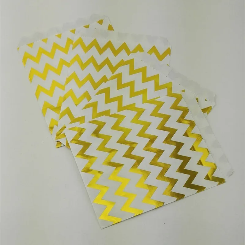 chevron paper bags