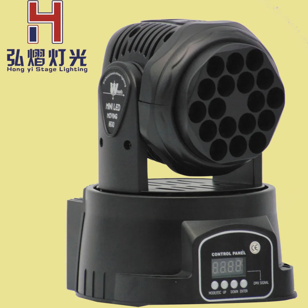 

(1 pcs/lot) newest sale moving head light 18x3w led beam dmx512 14 channels 540 degree/180 degree AC 90-120V ,50Hz