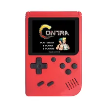 Ретро Портативный мини портативные игровые консоли 8 бит 3 дюймов Цвет ЖК-дисплей детская Цвет игровой плеер встроенный 168 игр