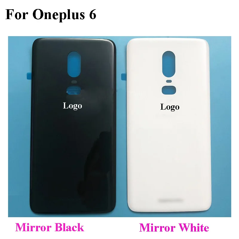 Оригинальный белый чехол для OnePlus 6 oneplus6 полный аккумулятор задняя крышка корпус
