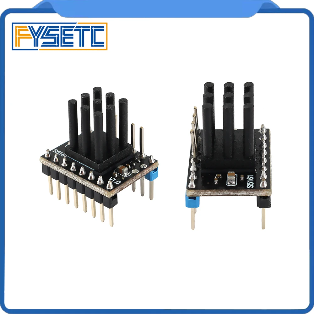 2 шт. TMC5161 V1.0 SPI Драйвер шагового двигателя высокая мощность 3.5A бесшумный драйвер