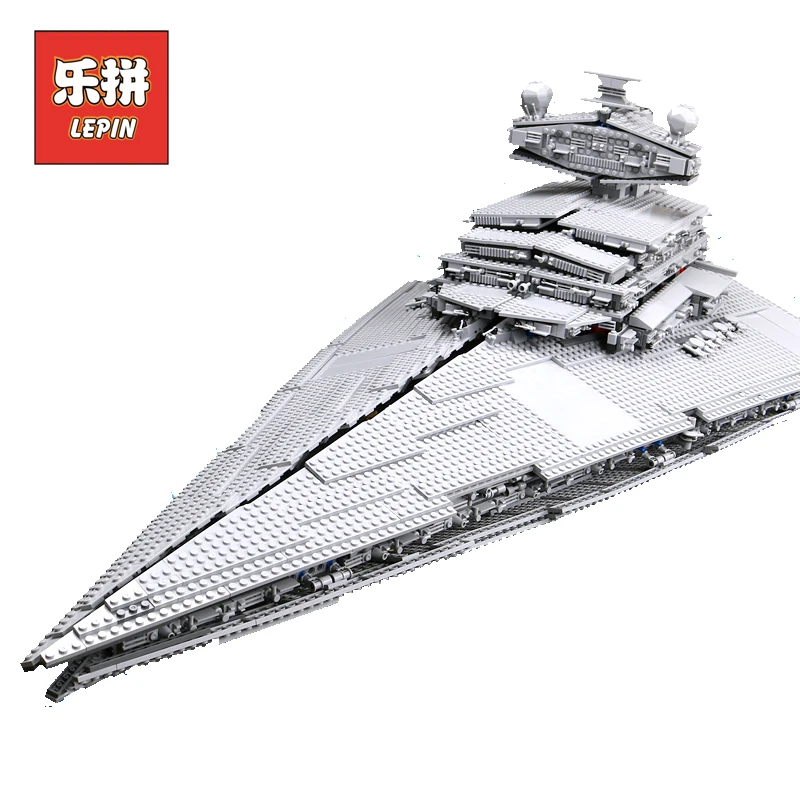 

LEPIN 05027 Emperor Fighters Ship Star Plan Wars legoings Starwars 10030 10221 Destroyer Starship Building Blocks Children Toys