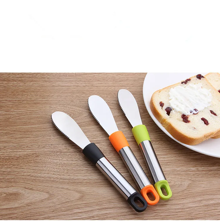 1PC Stainless Steel Cutlery Spatula Butter Knife Scraper Spreader Breakfast Tool Kitchen
