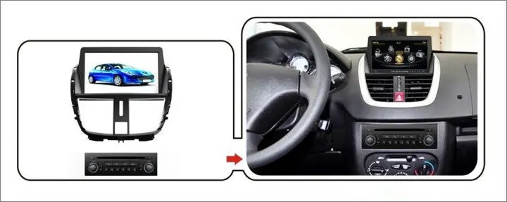 Liislee для peugeot 207 2009~ 2013 автомобильный dvd-плеер gps Nav Navi карта навигации радио стерео CD iPod BT HD экран мультимедийная система