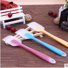 Случайный цвет прозрачный s ilicone лопатка-скребок большой высокотемпературный b aking инструмент для говядины и других мяса кухня