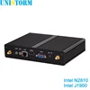 Fanless Mini PC Intel Celeron N2810 Dual Core J1900 Quad Core 2.0GHz Windows7/8/10 Mini Computer Dual HDMI WiFi Dual LAN TV Box  ► Photo 1/3