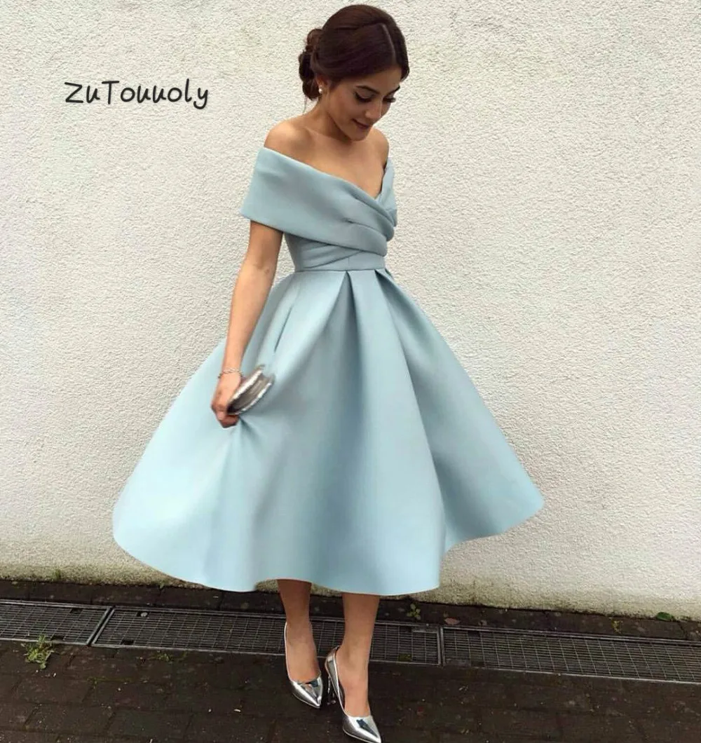 calf length cocktail dress