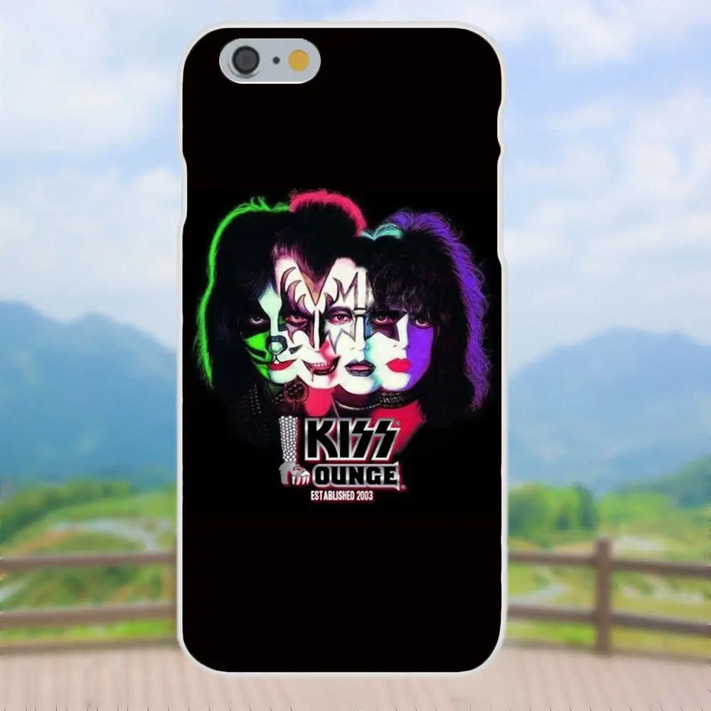 Рок группы &quotKiss&quot для htc 530 626 628 630 816 820 один A9 M7 M8 M9 M10 E9 плюс U11 Moto G G2 G3 G4 G5 сотового