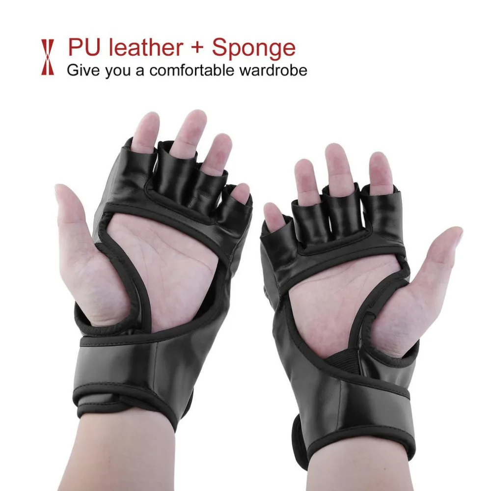 MMA Sparring Grappling Kampf Boxing Punch Ultimative Mitts Leder Handschuhe Geben Optimale Schutz in Training Wettbewerb