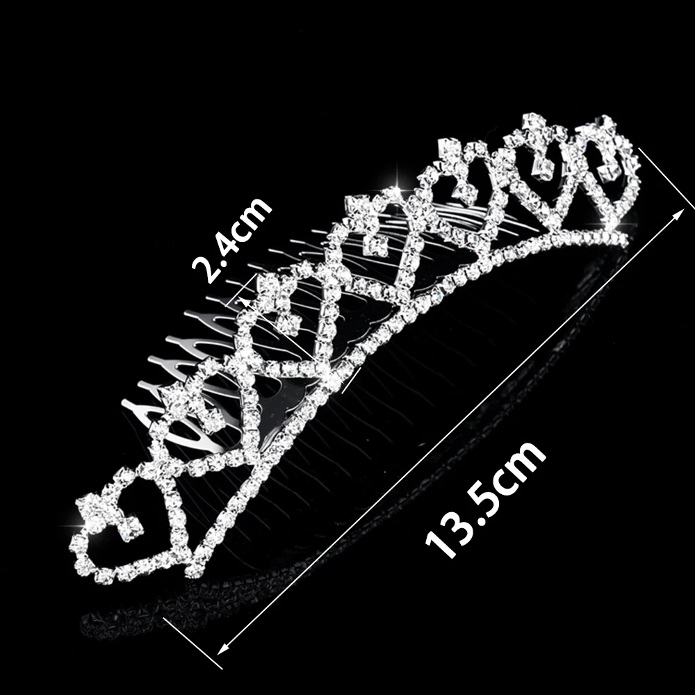 Модные Кристальные расчески для волос, стразы, свадебные диадемы и короны, свадебные украшения для волос, аксессуары для волос