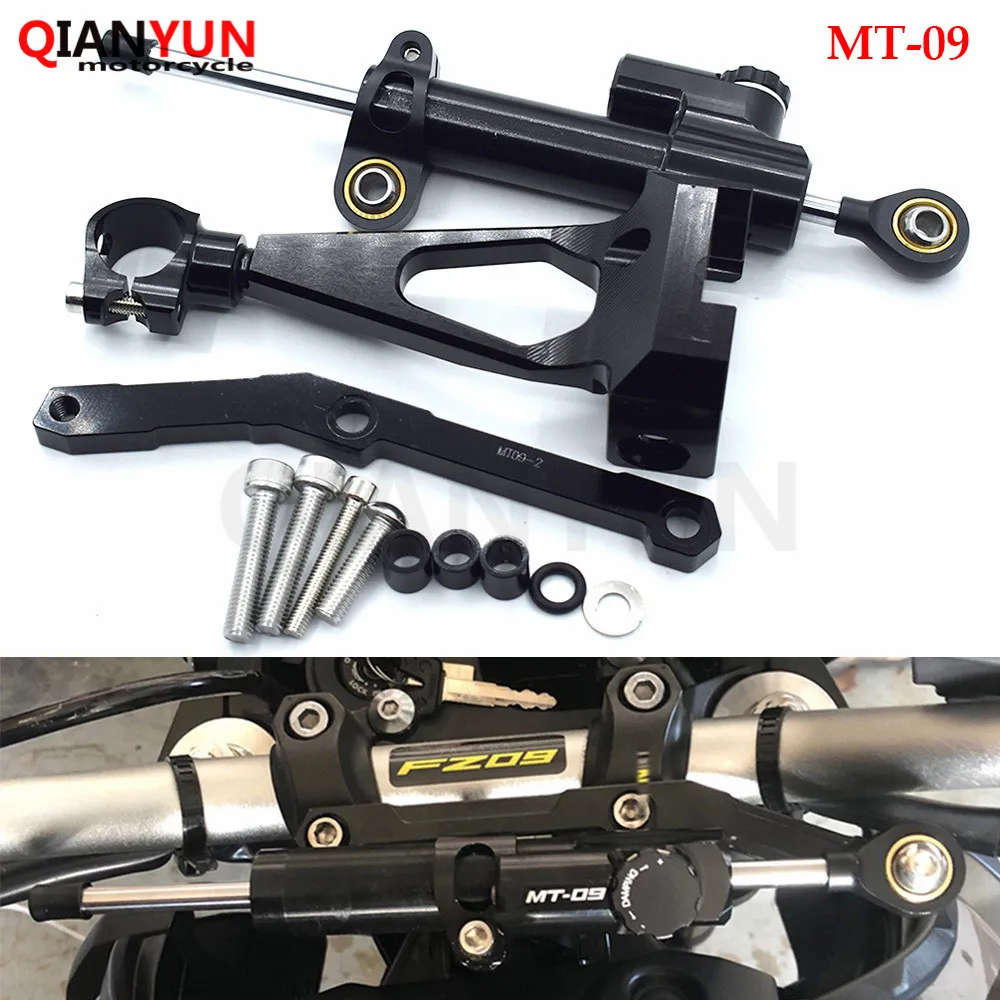 

Motorcycle Adjustable Motorcycles Steering Stabilize Damper Bracket Mount Kit For YAMAHA MT-09 MT09 FZ09 FZ-09 2013- 2016