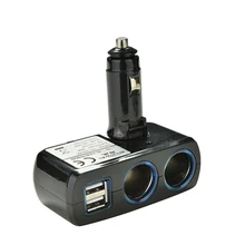 Автомобильное зарядное устройство 3.1A двойной USB мобильный телефон зарядное устройство адаптер 2 Автомобильный Разветвитель автомобильное зарядное устройство