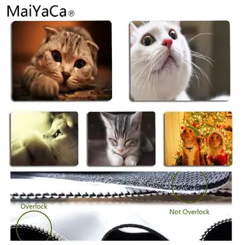 

MaiYaCa Cute cat Customized laptop Gaming mouse pad Size for 18X22CM Speed Version Gaming Mousepads