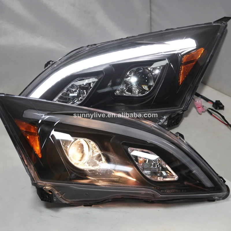 

LED Head Lamp For CRV LED Angel Eyes Head Light For HONDA 2007-2011 year JY