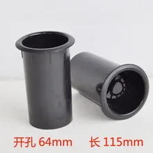 Горячая 60 мм с сетчатым шланг фазоинверторное отверстие airducts трубка 5 дюймов для 6," /