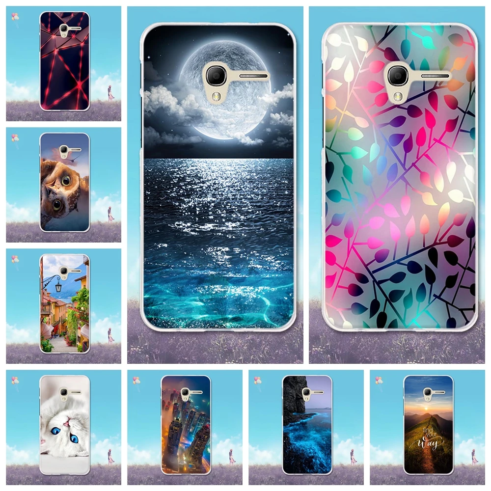 

For Case Alcatel Pop 3 (5.0) 5015d Soft Silicon TPU Back Cover 3D Cute Cat Coque For alcatel one touch pop 3 5.0'' Phone Cases