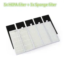 4 pieces/lot Robot Cleaner Parts Hepa Filter Replacement for chuwi ilife A4