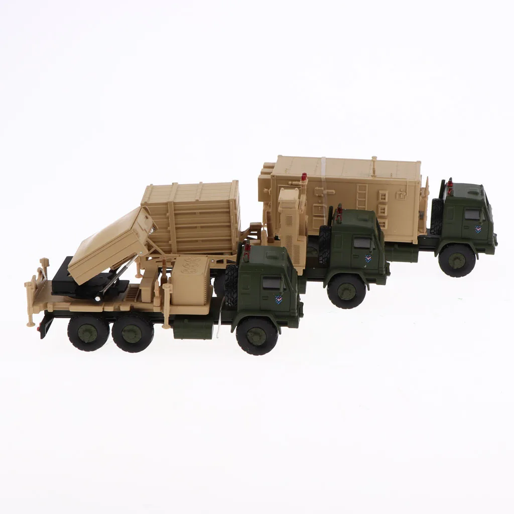 Military Tank Israel Iron Dome Missiles Soldiers Army Vehicle Model Kids Toy
