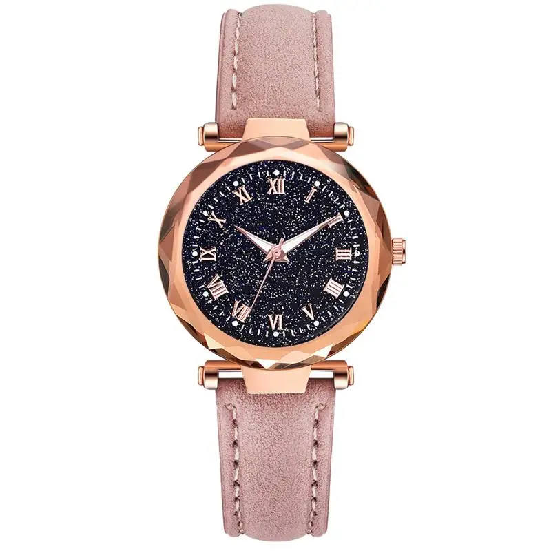 

Fashion Luxury Casual Watches Ladies Leather Strap Watch Women Dress Quartz Wristwatch Female Roman Number Clock Zegarek Damski
