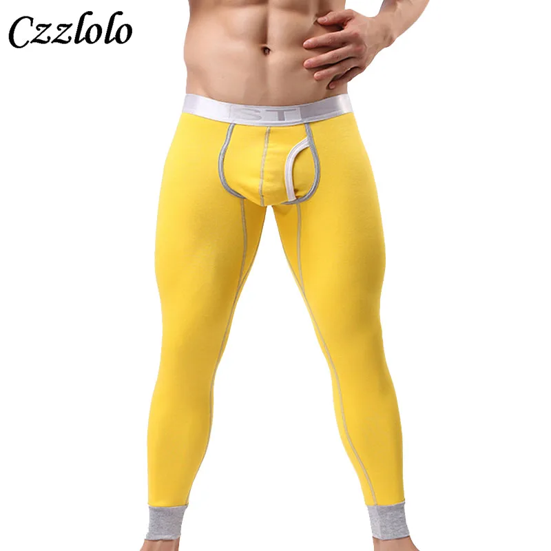 Czzlolo Mens Underwear HotWinter Mens Warm Thermal Underwear Mens Long Johns Thermal Underwear Thick Trousers Warm Long johns