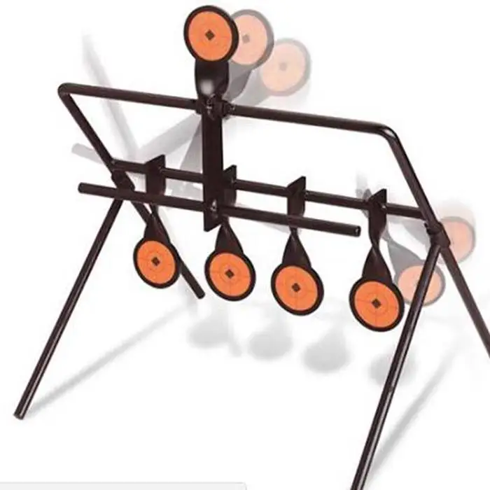 Саморегулирующийся спиннинг пневматическое оружие 660 г стрельба как на изображении Металл целевой набор 5 целей