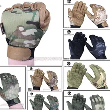 EMERSON Pro Спорт на открытом воздухе Кемпинг Военная Тактическая спецназ страйкбол Охота Мотоцикл велосипед перчатки военные варежки