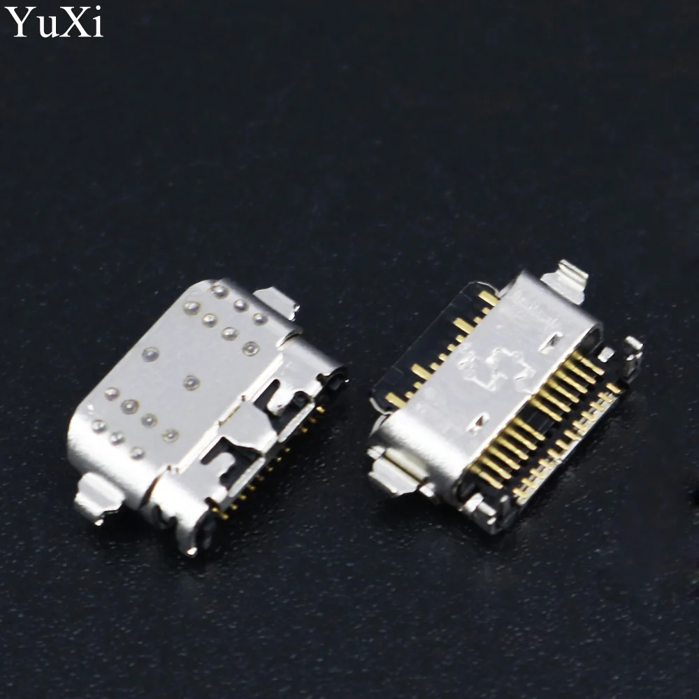 

YuXi 10pcs Micro USB jack for Motorola Moto G6 Charging port Mini USB connector charging socket power plug dock v8 port