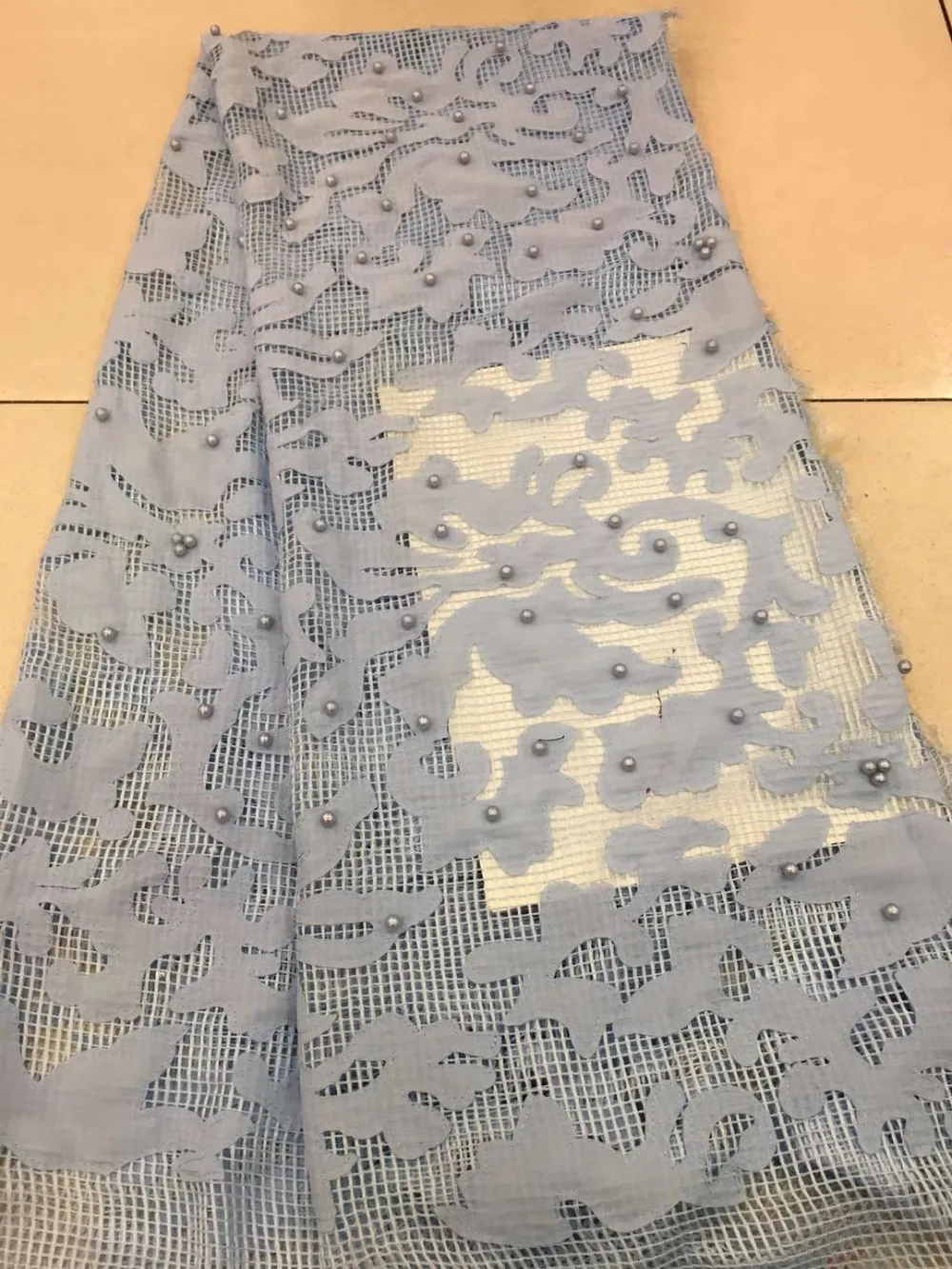 Buy Wholesale Mint Green Laser Cut Lace Fabric High Quality Laser Cut Lace With Beads African French Lace Fabrics For Lady Dress ADF