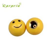 Universal 4 Uds cara sonriente neumático rueda Stem tapa de válvula de aire coche camión motocicleta