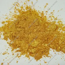 50 грамм Золотая цветная Косметика слюда перламутр пигмент Пыль порошок для DIY лак для ногтей и макияж тени для век