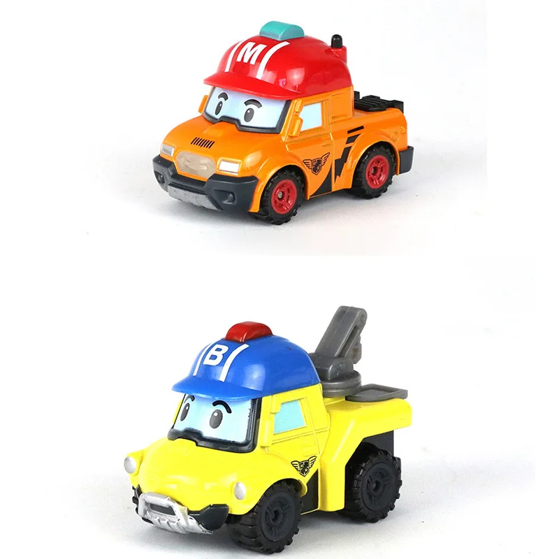 Robocar Poli, Корея, детские игрушки, аниме, фигурки, игрушка, carey carrier, танк, полицейский автомобиль, металлический игрушечный автомобиль, модель автомобиля, игрушки для детей - Цвет: No original packing