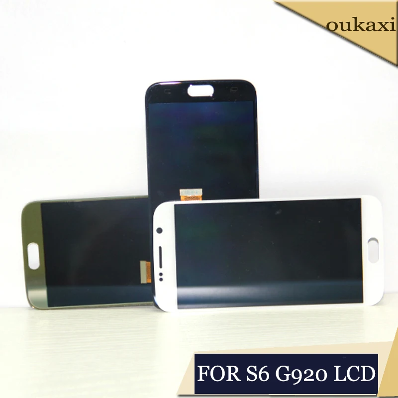 

100% Teseted For Samsung galaxy S6 G920 LCD Display Touch Screen Digitizer G920i G920P G920f G920V G920A G920W8 Mobile Phone LCD